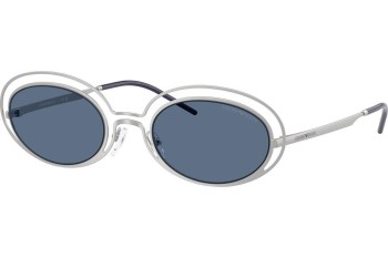 Слънчеви очила Emporio Armani EA2160 304580 Овални Сребърна