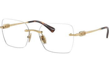 Okulary korekcyjne Vogue Eyewear VO4320B 280 Polarized Kwadratowe Złote