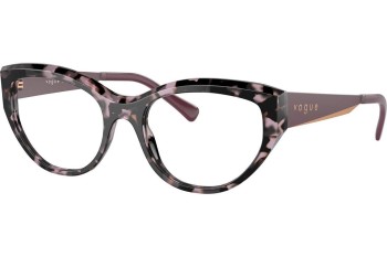 Okulary korekcyjne Vogue Eyewear VO5560 3146 Kocie oczy Fioletowe