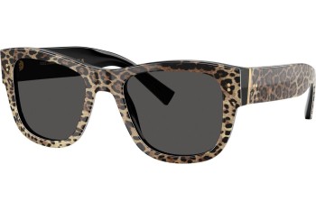 Okulary przeciwsłoneczne Dolce & Gabbana DG4338 316387 Kwadratowe Czarne