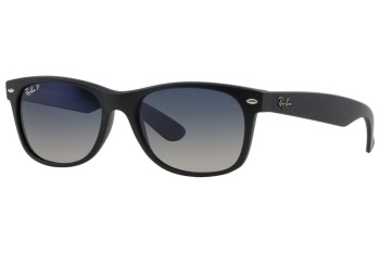 Okulary przeciwsłoneczne Ray-Ban New Wayfarer Classic RB2132 601S78 Polarized Kwadratowe Czarne