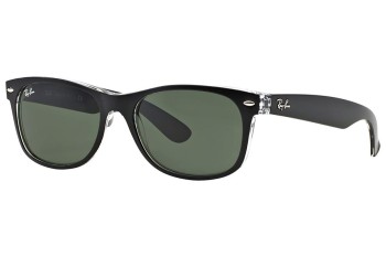 Solbriller Ray-Ban New Wayfarer Color Mix RB2132 6052 Firkantet Sort