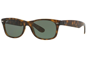 Okulary przeciwsłoneczne Ray-Ban New Wayfarer Classic RB2132 902L Kwadratowe Havana