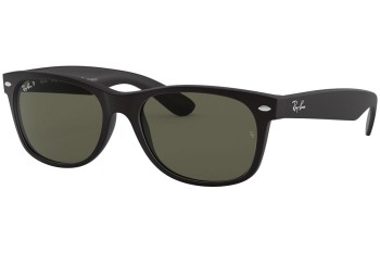 Ochelari de soare Ray-Ban New Wayfarer Classic RB2132 622/58 Polarized Pătrați Negri