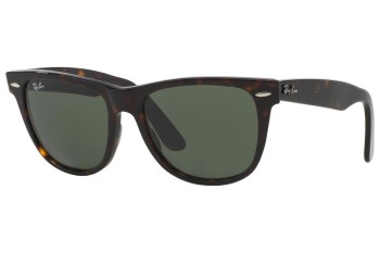 Okulary przeciwsłoneczne Ray-Ban Wayfarer Classic RB2140 902 Kwadratowe Havana