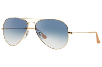 Ochelari de soare Ray-Ban Aviator Gradient RB3025 001/3F Pilot Aurii