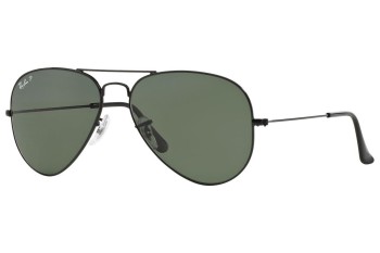 Слънчеви очила Ray-Ban Aviator Classic RB3025 002/58 Polarized Пилотни Черна