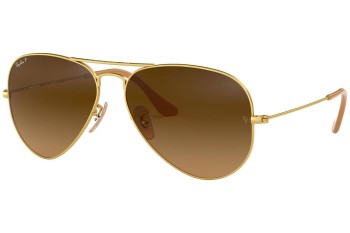 Слънчеви очила Ray-Ban Aviator RB3025 112/M2 Polarized Пилотни Златна