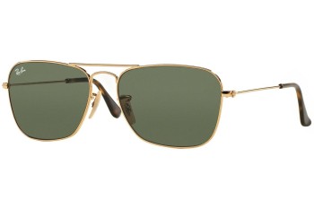 Ochelari de soare Ray-Ban Caravan RB3136 181 Pilot Aurii