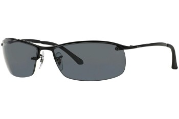 Слънчеви очила Ray-Ban RB3183 002/81 Polarized Правоъгълни Черна