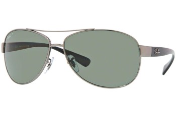 Слънчеви очила Ray-Ban RB3386 004/9A Polarized Пилотни Сребърна