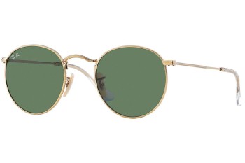 Zonnebril Ray-Ban Round Metal Metal RB3447 001 Ronde Goud