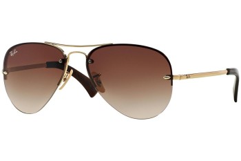 Okulary przeciwsłoneczne Ray-Ban RB3449 001/13 Pilotki (Aviator) Złote