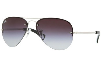 Okulary przeciwsłoneczne Ray-Ban RB3449 003/8G Pilotki (Aviator) Srebrne