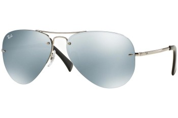 Слънчеви очила Ray-Ban RB3449 003/30 Пилотни Сребърна