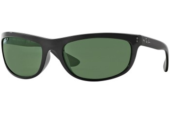 Okulary przeciwsłoneczne Ray-Ban Balorama RB4089 601/58 Polarized Prostokątne Czarne