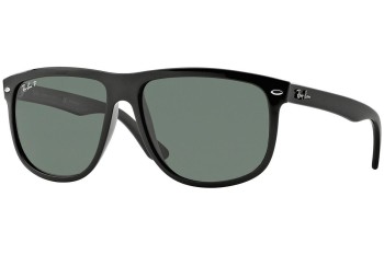 Okulary przeciwsłoneczne Ray-Ban Boyfriend RB4147 601/58 Polarized Kwadratowe Czarne