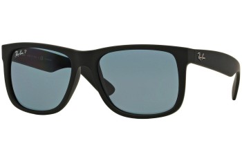 Aurinkolasit Ray-Ban Justin Classic RB4165 622/2V Polarized Kulmikkaat Musta