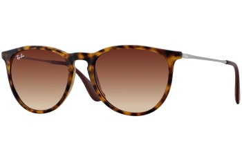 Okulary przeciwsłoneczne Ray-Ban Erika Classic Havana Collection RB4171 865/13 Okrągłe Havana