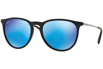 Ochelari de soare Ray-Ban Erika Color Mix RB4171 601/55 Rotunzi Negri