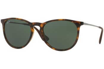 Okulary przeciwsłoneczne Ray-Ban Erika Classic Havana Collection RB4171 710/71 Okrągłe Havana