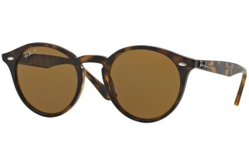 Слънчеви очила Ray-Ban RB2180 710/83 Polarized Заоблени Хавана