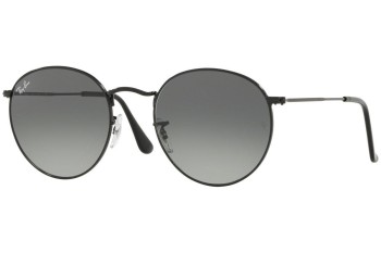 Aurinkolasit Ray-Ban Round Flat Lenses RB3447N 002/71 Pyöreä Musta