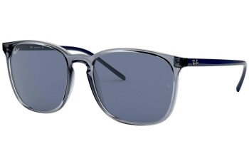 Solbriller Ray-Ban RB4387 639980 Firkantet Blå