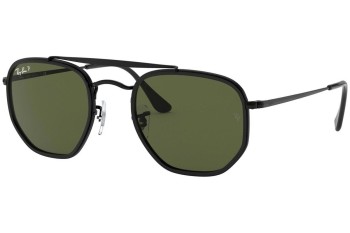 Слънчеви очила Ray-Ban The Marshal II RB3648M 002/58 Polarized Квадратни Черна