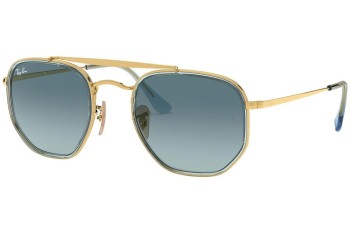 Solbriller Ray-Ban The Marshal II RB3648M 91233M Firkantet Guld