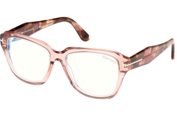 Brillen Tom Ford FT5988-B 072 Vierkant Roze