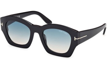 Solbriller Tom Ford Guilliana FT1083 01P Firkantet Sort