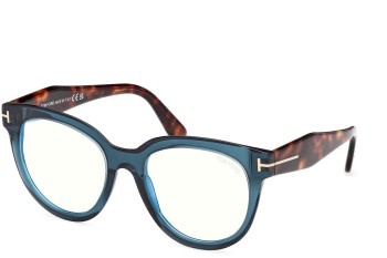 Briller Tom Ford FT5987-B 092 Cat Eye Blå