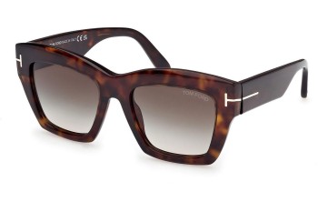 Aurinkolasit Tom Ford Luna FT1191 52B Cat Eye Havana