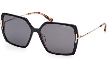 Napszemüvegek Tom Ford FT1039 05D Polarized Szogletes Fekete