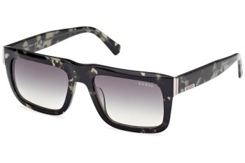 Okulary przeciwsłoneczne Guess GU00171 98P Kwadratowe Havana