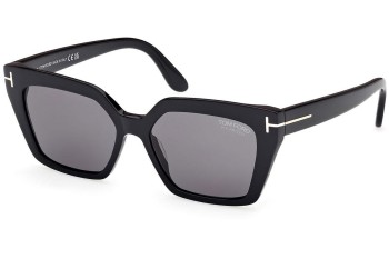 Sluneční brýle Tom Ford FT1030 01D Polarized Cat Eye Černé