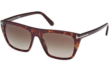 Solbriller Tom Ford Aslan FT1175 52B Firkantet Havana