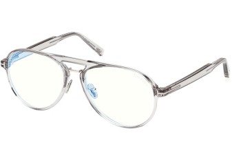 Okulary korekcyjne Tom Ford FT5981-B 020 Pilotki (Aviator) Szare