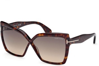 Aurinkolasit Tom Ford Fiore FT1195 52B Cat Eye Havana