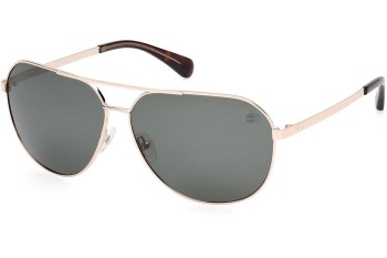 Слънчеви очила Timberland TB00029 32R Polarized Пилотни Златна