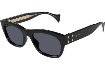 Zonnebril Gucci GG1706S 001 Vierkant Zwart