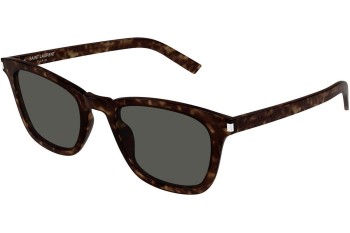 Solbriller Saint Laurent SL716SLIM 002 Firkantet Havana