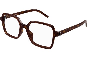 Silmälasit Saint Laurent SLM139 002 Kulmikkaat Havana