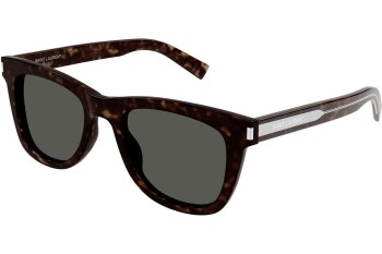 Zonnebril Saint Laurent SL712 002 Vierkant Havana