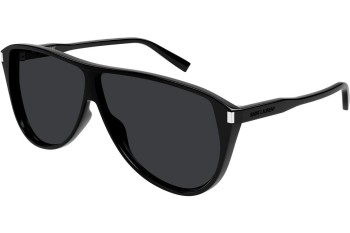 Solbriller Saint Laurent SL731GASPAR 002 Firkantet Sort