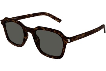 Solbriller Saint Laurent SL715SLIM 002 Firkantet Havana