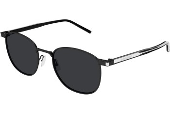 Solbriller Saint Laurent SL747 006 Firkantet Sort