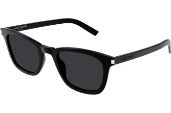 Zonnebril Saint Laurent SL716SLIM 001 Vierkant Zwart