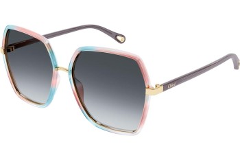 Ochelari de soare Chloe CH0262S 001 Pătrați Multicolor